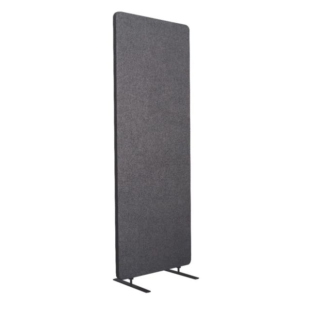 Luxor RECLAIM Acoustic Privacy Expansion Panel, 66inH x 24inW, Slate Gray MPN:RCLM2466ZSG