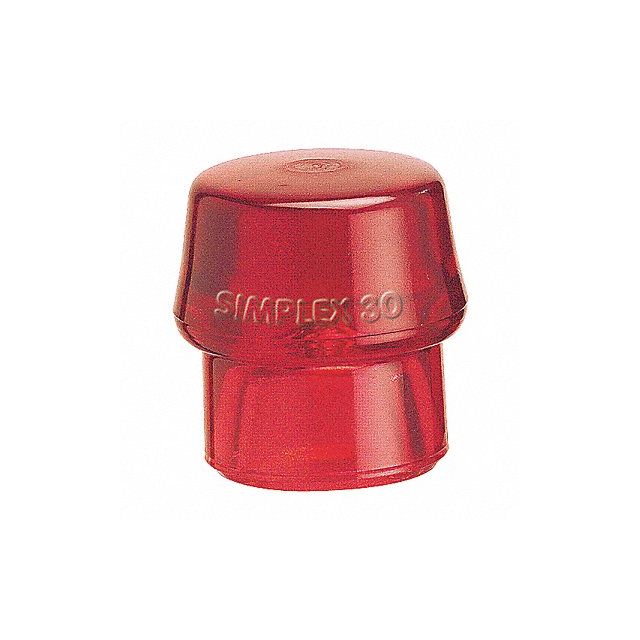 Hammer Tip 1 3/16 In Medium hard Red MPN:3206030