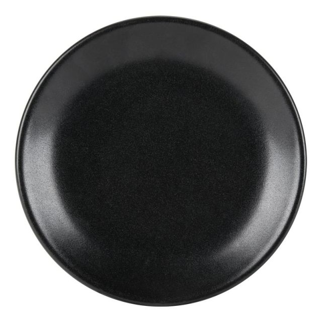 Foundry Round Coupe Plates, 7 1/8in, Black, Pack Of 12 Plates MPN:303050AFCA