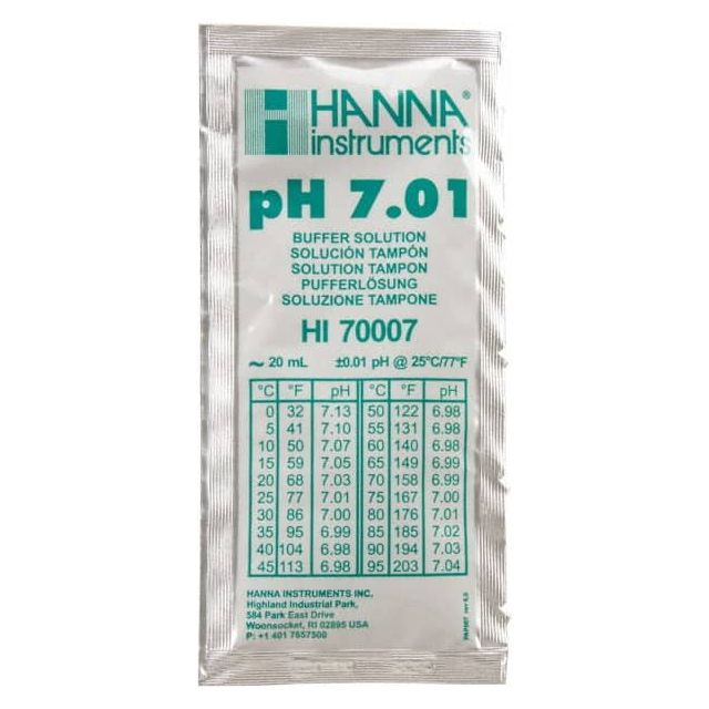 7.01% pH Range Buffer Pouch MPN:HI70007P
