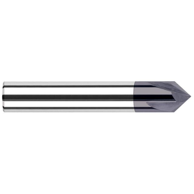 Chamfer Mill: 2 Flutes, Solid Carbide MPN:47638-C3
