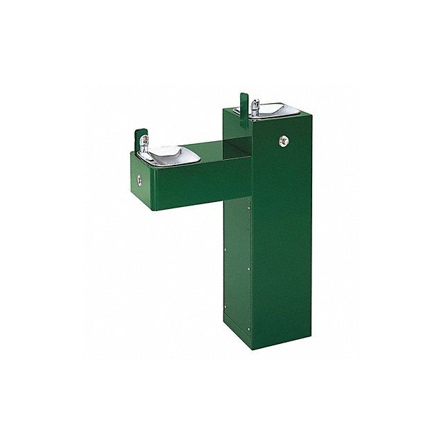 Drinking Ftn Green Front Push Button MPN:3300FR