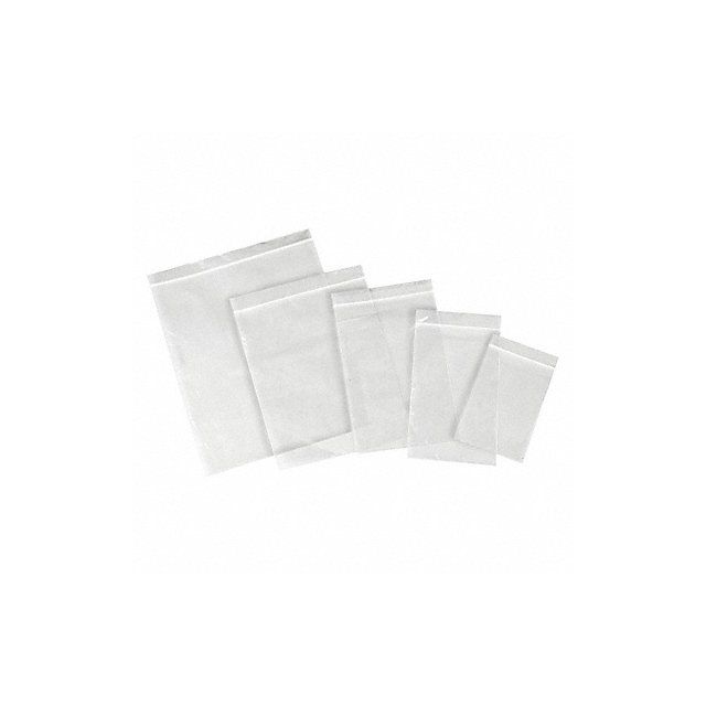 Reclosable Poly Bag Zip Seal PK1000 MPN:HCS7007