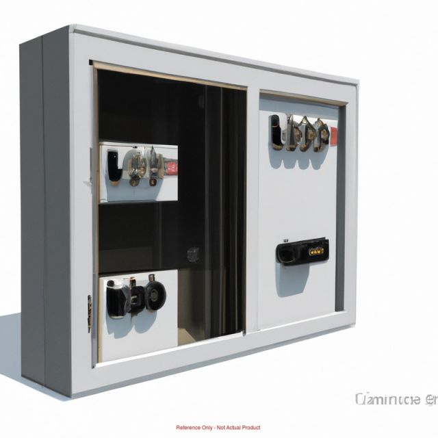 Cabinet Lock Black 2 AA Batteries MPN:K100-622H-IPS-BP