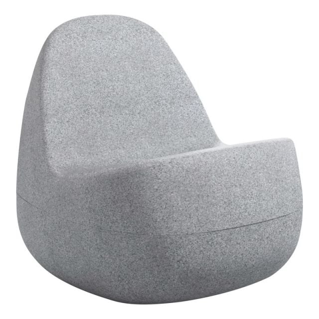HON Skip Plastic Lounge Chair, Gray MPN:HONSKPGRY