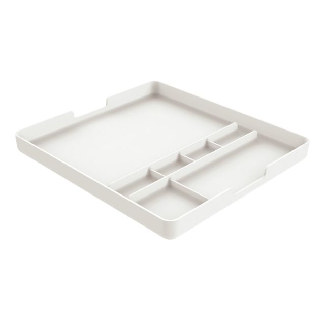 HON Fuse Collection Accessory Tray, 1-1/2inH x 13-7/16inW x 14-13/16inD, White (Min Order Qty 2) MPN:HONHAELTDW