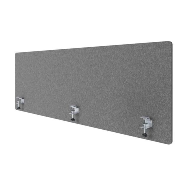 Hoffman Centro Screen Cubicle Privacy Panel, 25in x 58in, 60% Recycled, Charcoal MPN:CENTRO-58-COL