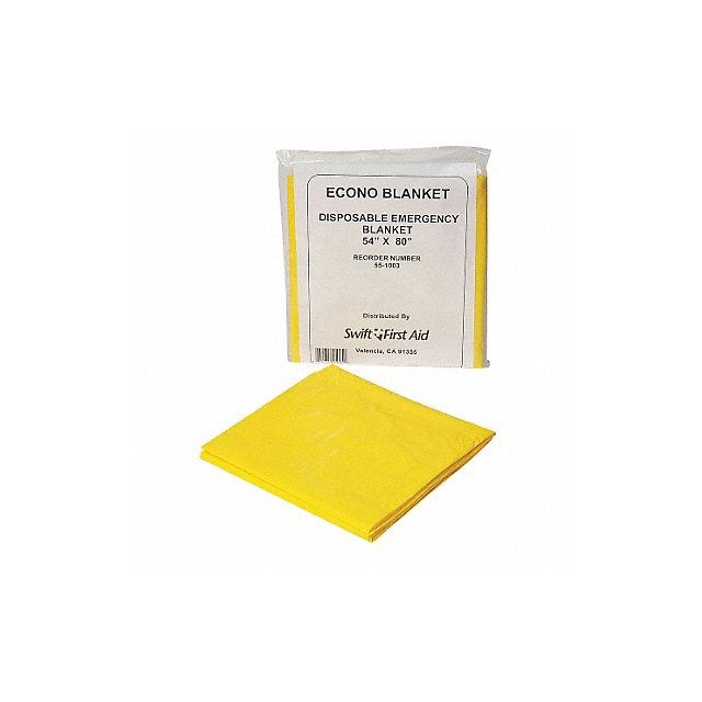 Emergency Blanket Yellow 54In x 80In MPN:551003