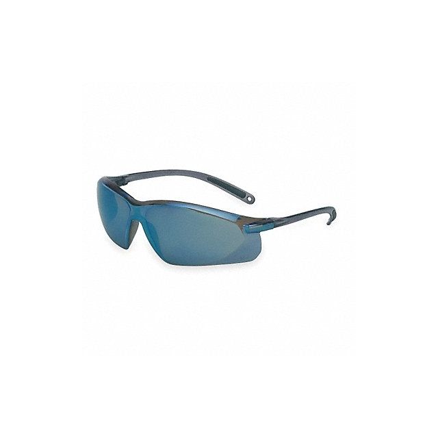 Safety Glasses Blue Mirror ScratchResist MPN:A703