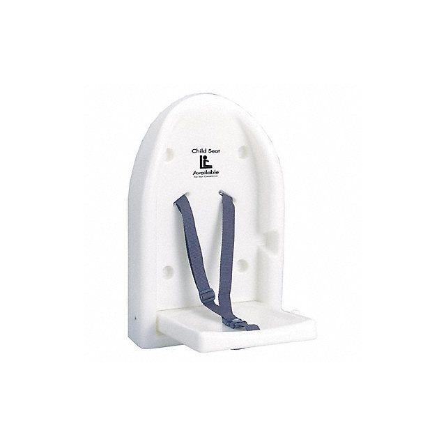 Baby Wall Seat White 13 1/4 in W MPN:67018