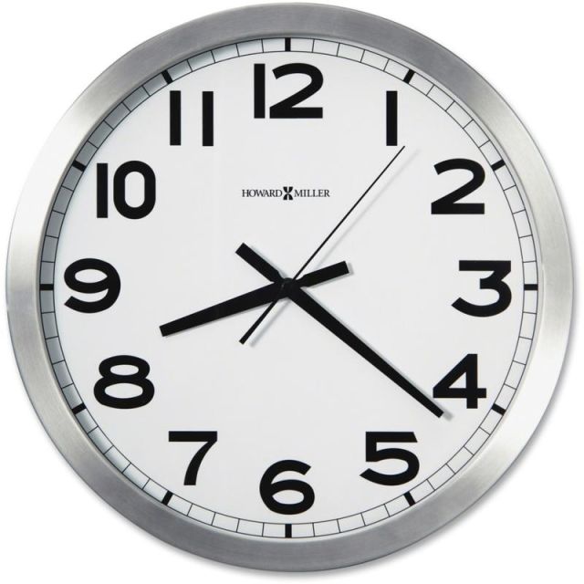 Howard Miller Round Wall Clock - Analog - Quartz (Min Order Qty 2) MPN:625-450