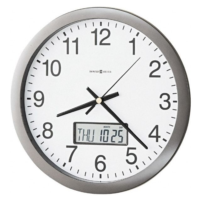 12 Inch Diameter, White Face, Dial Wall Clock MPN:MIL625195