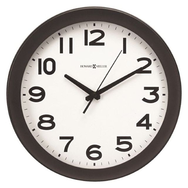 White Face, Dial Wall Clock MIL625485 General Office Supplies