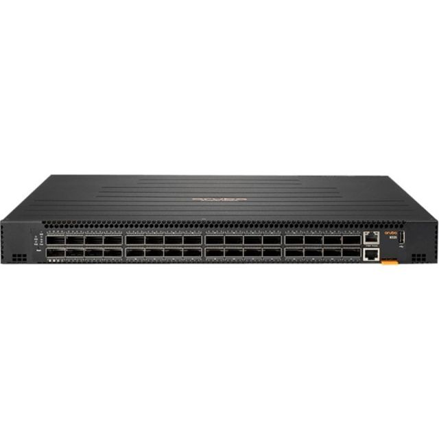 Aruba 8325-32C Layer 3 Switch - Manageable - 100 Gigabit Ethernet - 3 Layer Supported - Modular - Optical Fiber - 1U High - Rack-mountable - 5 Year Limited Warranty MPN:JL626A#ABA