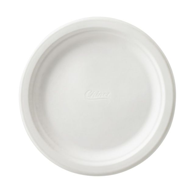Chinet Round Paper Dinnerware, 6in Diameter, 100% Recycled, White, Carton Of 1,000 MPN:21225