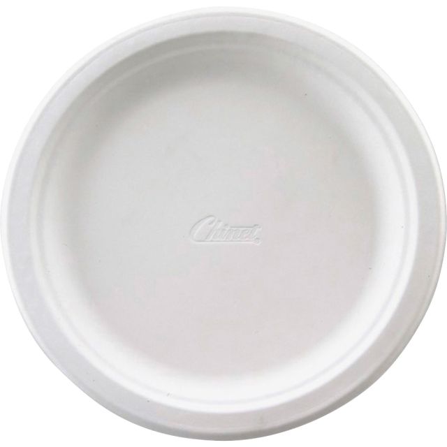 Chinet Heavy-Duty Paper Plates, 8-3/4in, 100% Recycled, Pack Of 125 Plates (Min Order Qty 3) MPN:21237