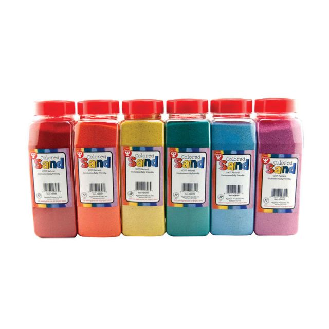 Hygloss Bucket O- Sand, Assorted Colors, Pack Of 18 MPN:HYG29606BN