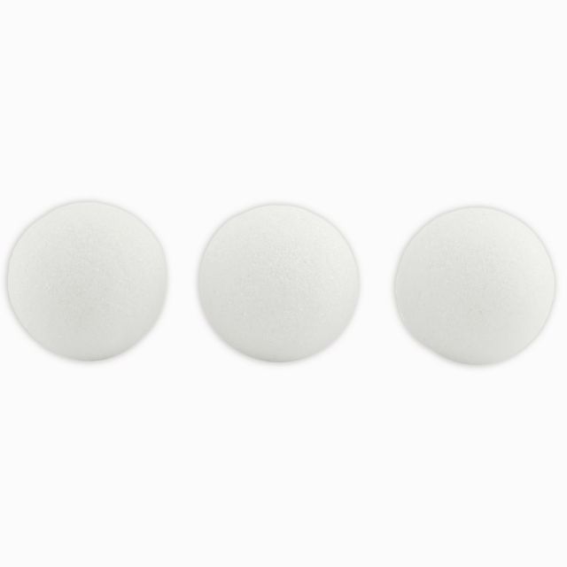 Hygloss Craft Foam Balls, 3 Inch, White, Pack Of 50 MPN:HYG5103