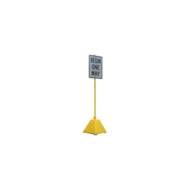 Ideal Shield® Pyramid Sign Base with 98