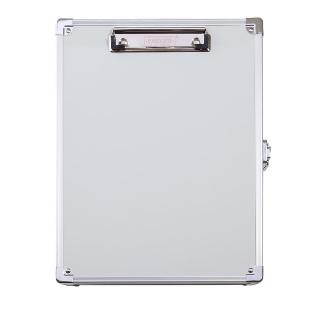 Vaultz Locking Storage Clipboard, 2-1/2in x 12in, Silver (Min Order Qty 2) MPN:VZ00698-DAS