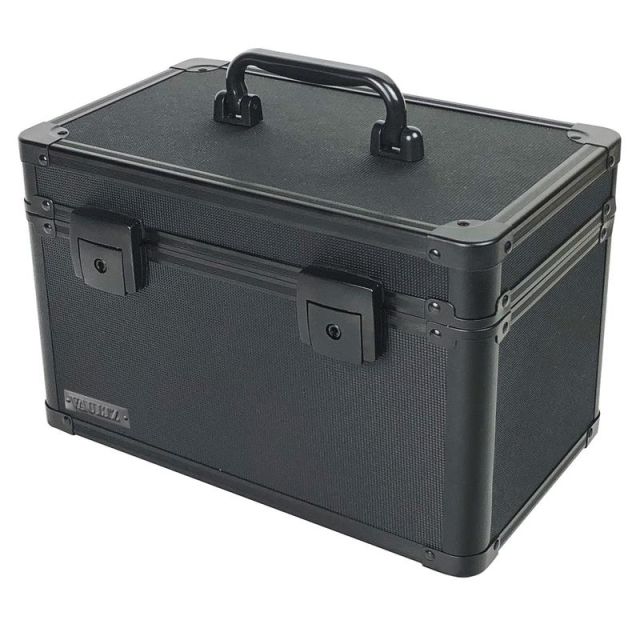 IdeaStream Metal Divided Storage Box, 8inH x 7inW x 7inD, Black MPN:VZ00121