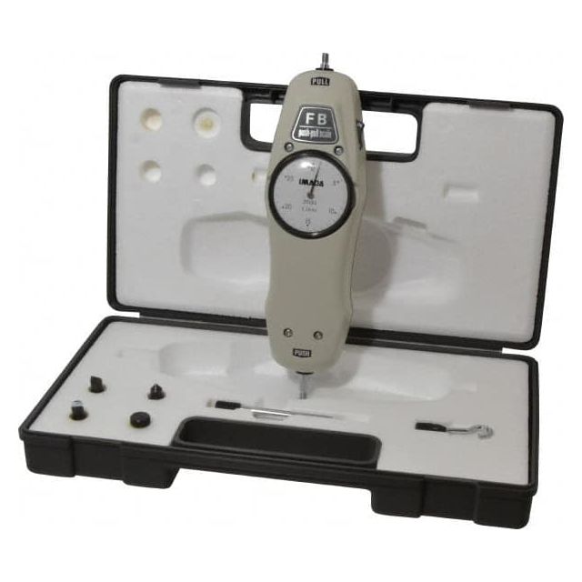 30 Lb. Capacity, Mechanical Tension and Compression Force Gage FB-30 measuring tools & sensors