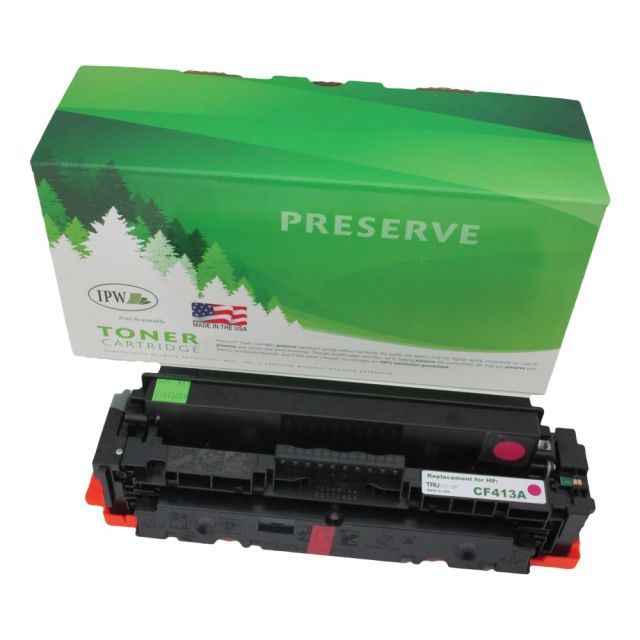 IPW Preserve Remanufactured Magenta Toner Cartridge Replacement For HP 410A, CF413A, 545-A13-ODP MPN:545-A13-ODP