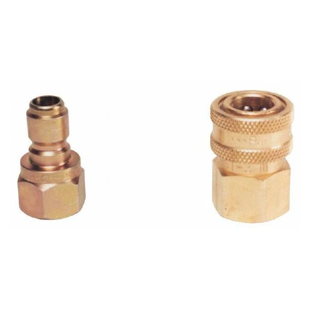 Pressure Washer Accessories, Accessory Type: Socket , Material: Brass , Maximum Pressure: 5500.0psi , Thread Type: Male  MPN:7210P