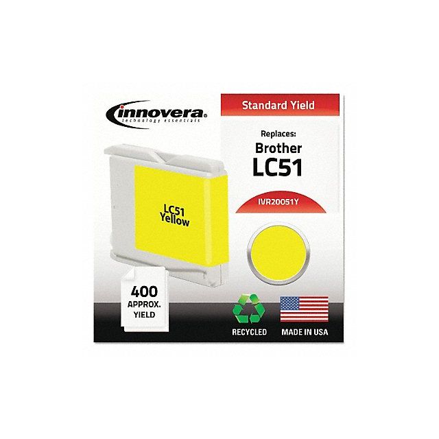 Ink Cartridge Yellow Brother MaxPge 400 MPN:IVR20051Y