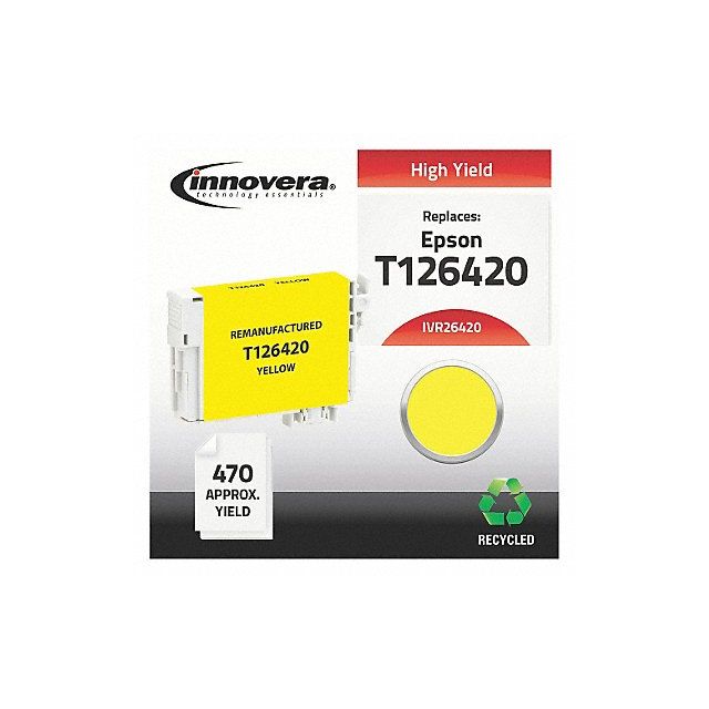 Ink Cartridge Yellow Epson Max Page 470 MPN:IVR26420