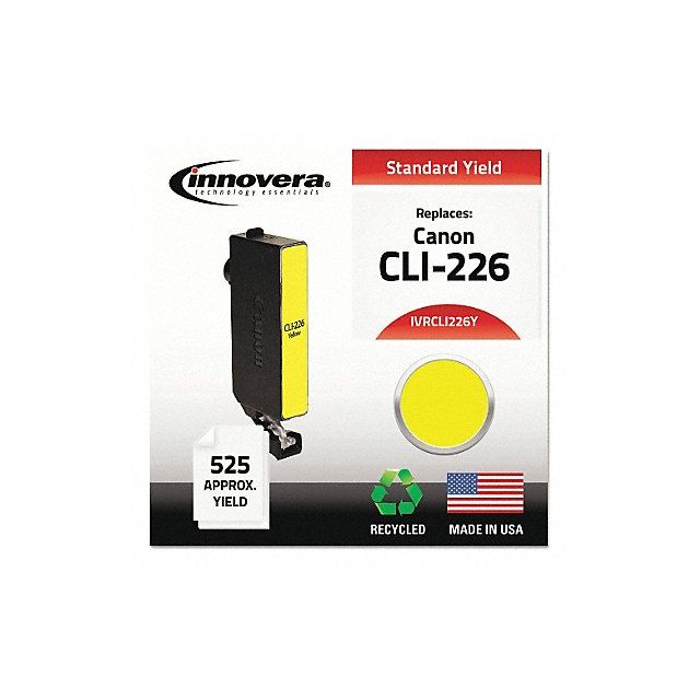 Ink Cartridge Yellow Canon Max Page 525 MPN:IVRCLI226Y