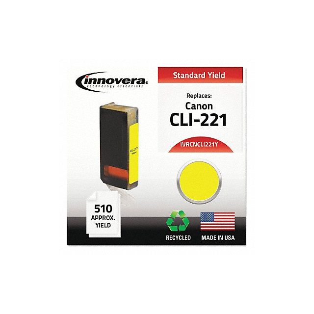 Ink Cartridge Yellow Canon MaxPage 7000 MPN:IVRCNCLI221Y