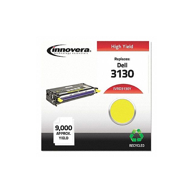 Toner Cartridge Yellow Dell MaxPage 9000 MPN:IVRD3130Y