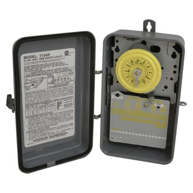 24 hr Outdoor Analog Electromechanical Timer Switch MPN:T104R