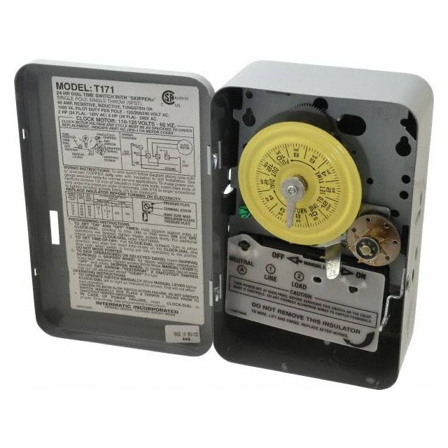 24 hr Indoor Analog Electromechanical Timer Switch T171 Power & Electrical Supplies