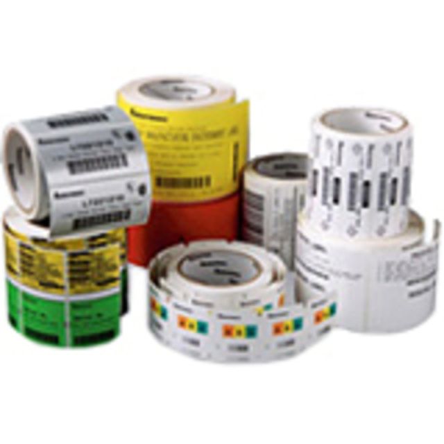 Intermec DuraTRAN II E12362 Thermal Label - 4 1/4in Width x 3in Length - Permanent Adhesive - Rectangle - Thermal Transfer - White - Synthetic, Paper - 1920 / Roll - 8 / Case MPN:E12362