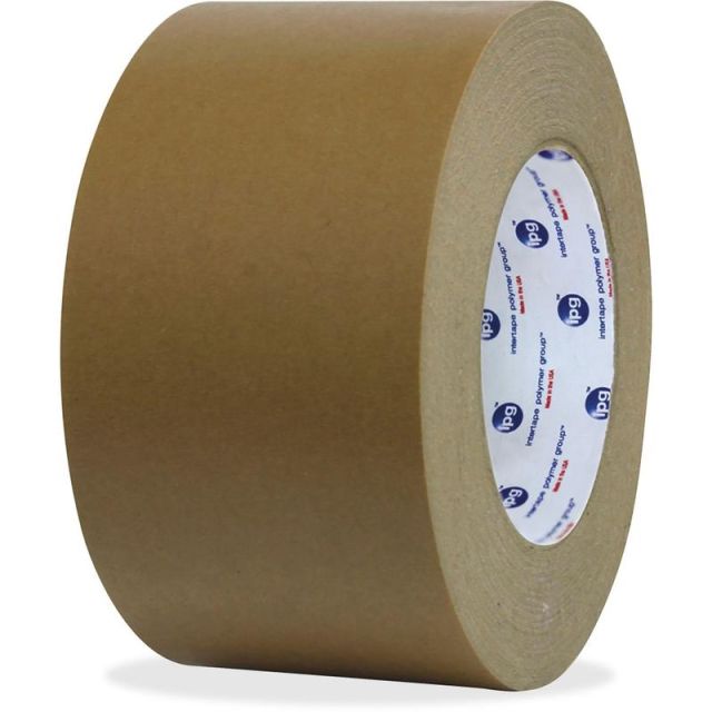 ipg Medium Grade Flatback Tape - 60 yd Length x 3in Width - Synthetic Rubber Backing - 16 / Carton - Brown MPN:84464