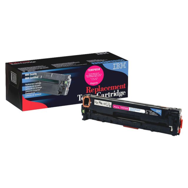 IBM Remanufactured Magenta Toner Cartridge Replacement For HP 305A, CE413A, IBMTG95P6558 TG95P6558