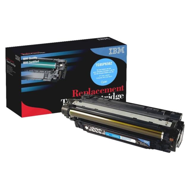 IBM Remanufactured Cyan Toner Cartridge Replacement For HP 507A, CE401A, IBMTG95P6562 MPN:TG95P6562