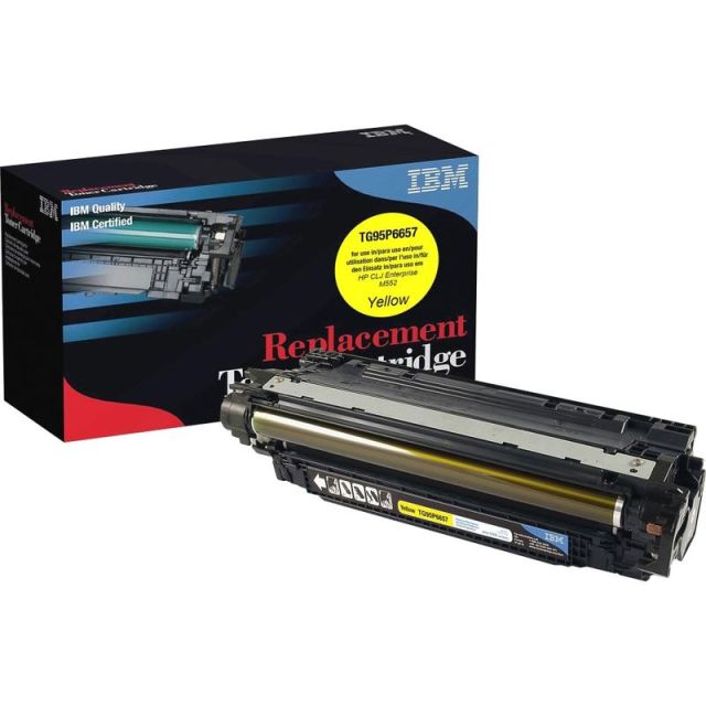 IBM Remanufactured High-Yield Yellow Toner Cartridge Replacement For HP 508X, CF362X MPN:TG95P6657