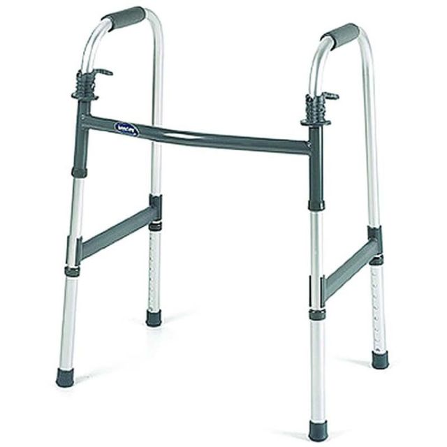 Invacare I-Class Dual-Release Wheeled Walker, Junior w-3in Wheels, Fits Users 4ft4in-5ft7in MPN:INV6291JR3F