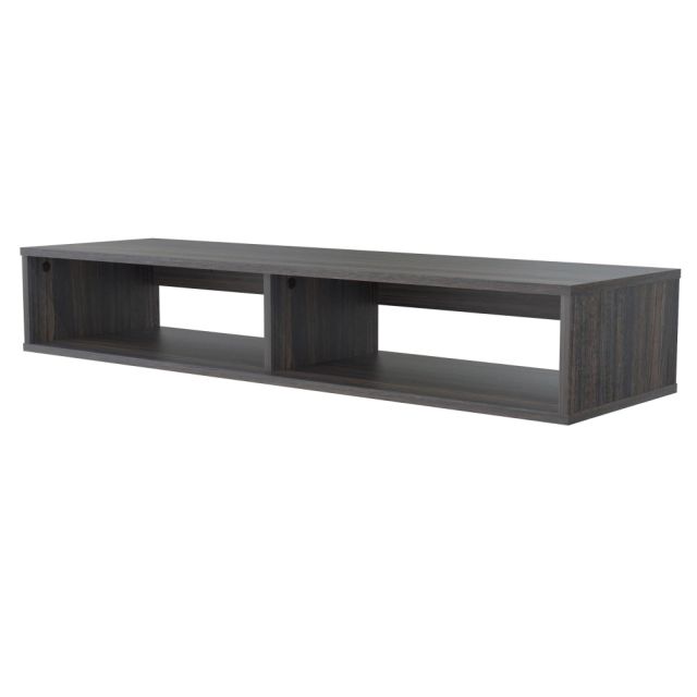 Inval Wall-Mounted Floating Shelf, 7-15/16inH x 47-1/4inW x 13-13/16inD, Tobacco Chic MPN:RE-8832