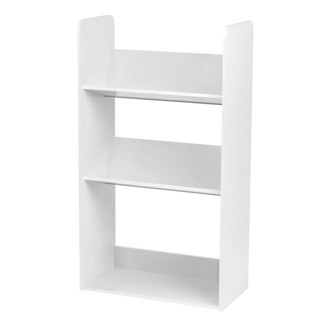 IRIS 2-Tier Storage Shelf With Footboard, White (Min Order Qty 2) MPN:596102