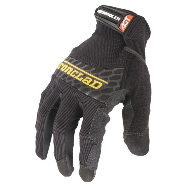 Ironclad Silicone Box-Handler Gloves, Medium, Black (Min Order Qty 3) MPN:BHG03M