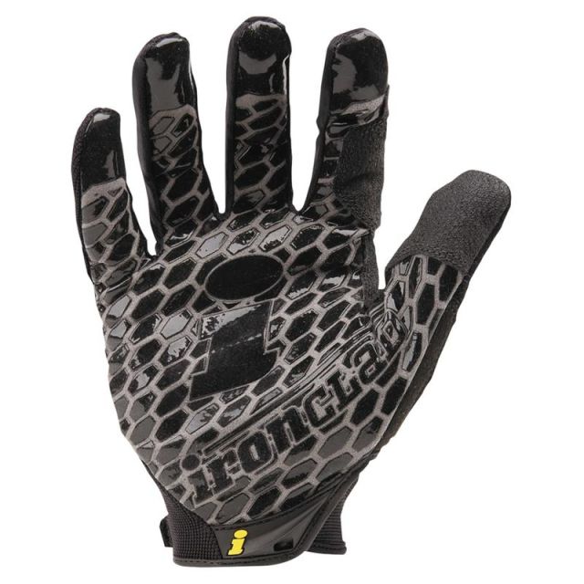 Ironclad Silicone Box-Handler Gloves, Large, Black (Min Order Qty 3) MPN:BHG04L