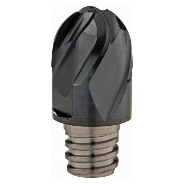 Ball Nose Replaceable Milling Tip: MM EB.375A27-4T06 FL IC908, Carbide MPN:5621318
