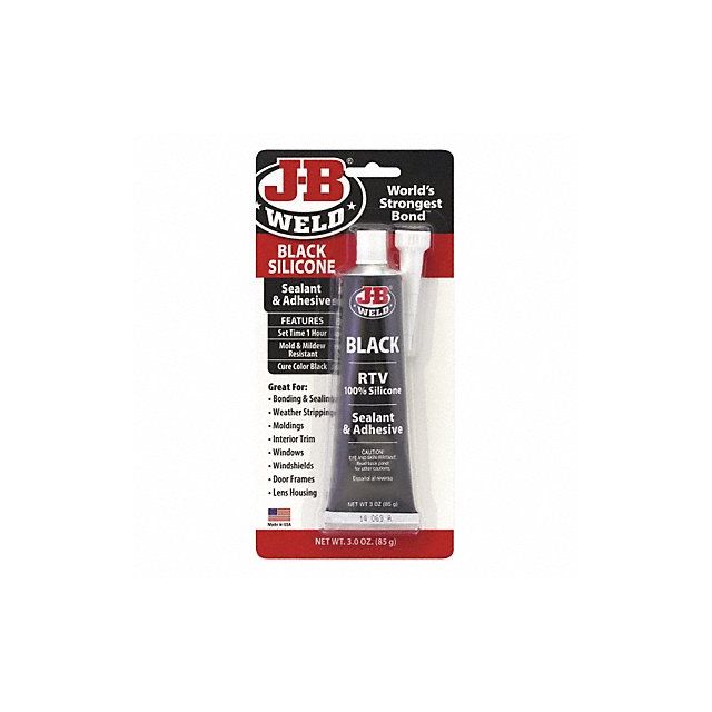 Adhesive Sealant 3 oz Tube Black 31319 Protective Coatings & Sealants