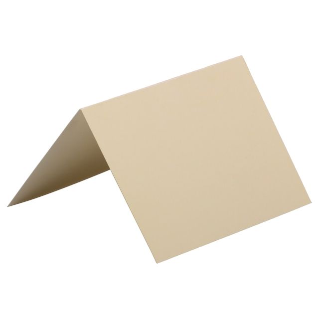 JAM Paper Strathmore Fold-Over Cards, 4 Bar, 3 1/2in x 4 7/8in, Ivory, Pack Of 25 (Min Order Qty 4) MPN:37806086
