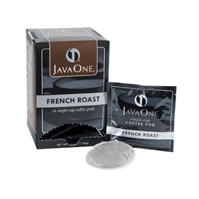 Java One Single-Serve Coffee Pods, French Roast, Carton Of 14 (Min Order Qty 8) MPN:30800