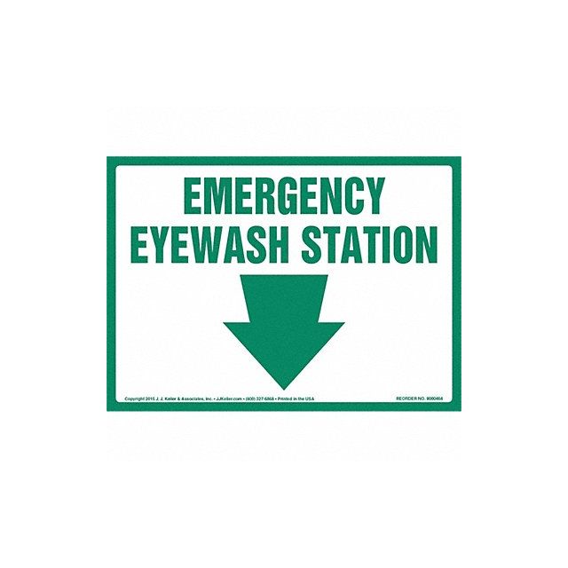 Emergency Eyewash Station Sign MPN:8001288